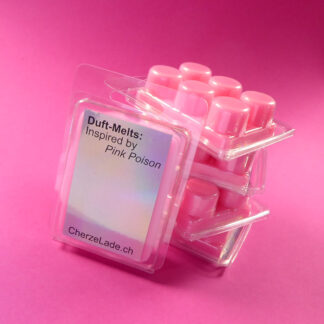 Duft-Melt im praktischen Blister, wiederverschliessbar. Inspired by Poison Girl www.cherzelade.ch